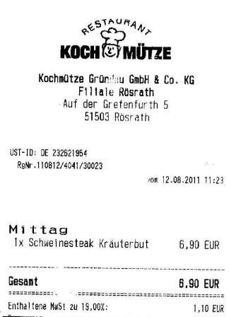 bioh Hffner Kochmtze Restaurant